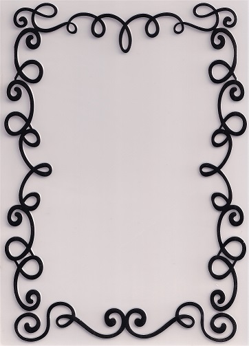 leonie pujol entwined frame embossing folder