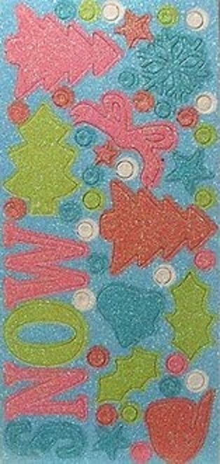Christmas Chipboard Glitter Shapes - Image 2