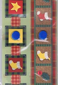 Clover - Christmas Scrapbook Border Stickers