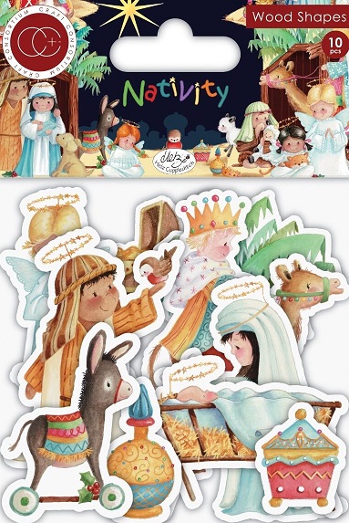 Craft Consortium - Nativity - Wood Shapes