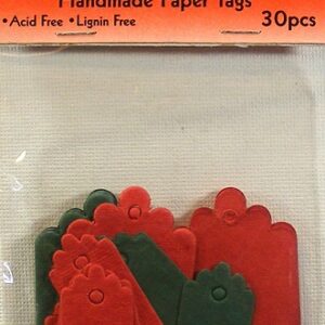 Craftime - Christmas Handmade Paper Tags