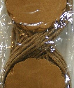 Create & Craft - Jute String & Tags