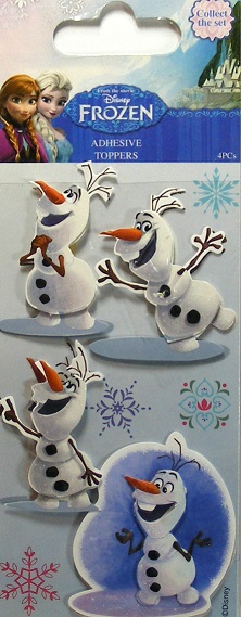 Disney Frozen - Adhesive Toppers - Olaf