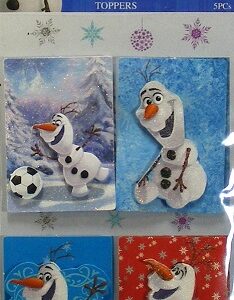 Disney Frozen - Adhesive Toppers - Olaf Scenes
