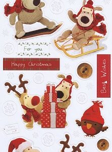 Docrafts - Boofle Cardstock Stickers (Big Boofle)