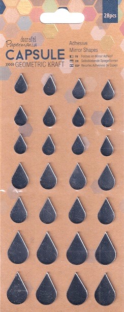 Docrafts - Capsule - Adhesive Mirror Shapes