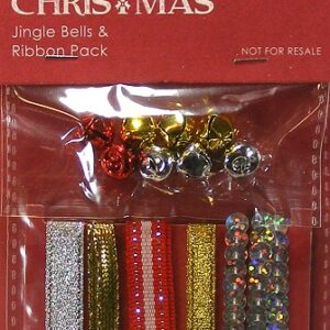 Docrafts - Create Christmas Jingle Bells & Ribbon Pack