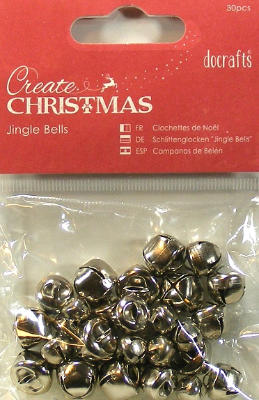 Docrafts - Create Christmas - Jingle Bells (Silver)