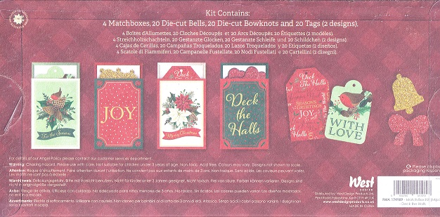Docrafts - Deck The Halls Match Box Kit - Image 2