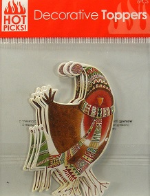 Docrafts - Hot Picks Decorative Christmas Toppers
