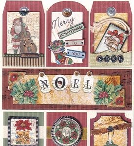 Dovecraft - 3D Dimensions Noel Christmas Stickers