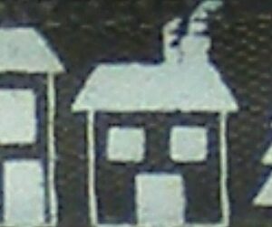 Dovecraft - Creative Ribbons - Christmas Village (Grosgrain)
