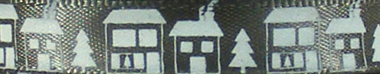 Dovecraft - Creative Ribbons - Christmas Village (Grosgrain)