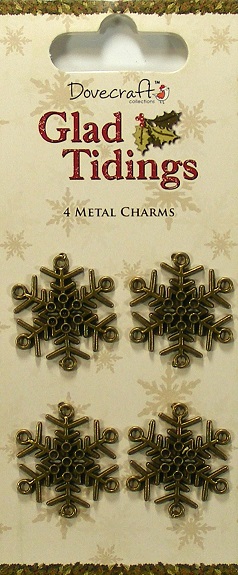 Dovecraft - Glad Tidings Metal Charms