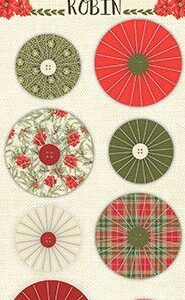 Dovecrafts - Little Red Robin And Friends Accordion Stickers