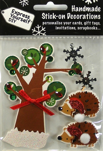 Express Yourself DIY - Stick On Decks Hedgehogs