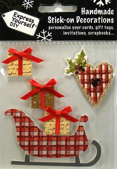 Express Yourself DIY - Stick On Decks Sleigh