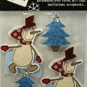 Express Yourself DIY - Stick On Decks Snowman