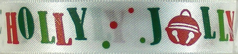 Festive Magic - A Holly Jolly Christmas Ribbon