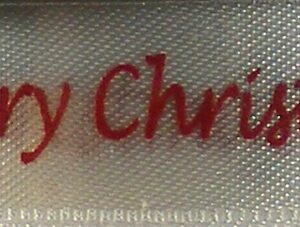 Festive Magic - Christmas Ribbon (Merry Christmas)
