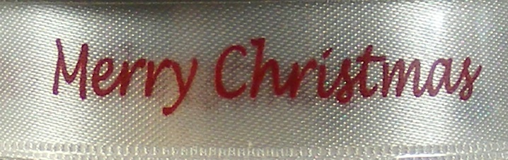 Festive Magic - Christmas Ribbon (Merry Christmas)