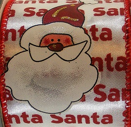 Festive Productions - Santa Ribbon 3m
