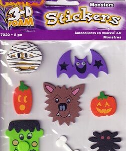 Fibre Craft - Creative Hands 3D Halloween Foam Stickers