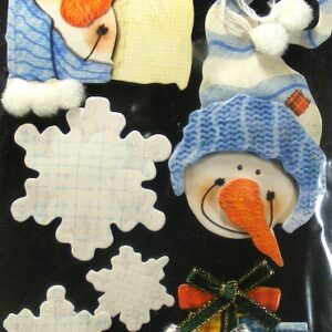 GCS Embellishment - Snowman In Hat