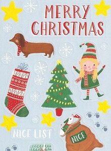 Go Create - Christmas Stickers (Coloured)