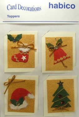 Habico - Christmas Card Toppers - Bell