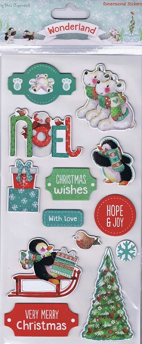 Helz Cuppleditch - Wonderland Dimensional Stickers
