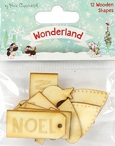 Helz Cuppleditch - Wonderland Wooden Shapes