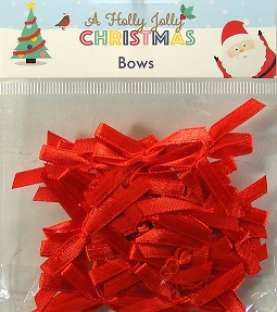 Hobbycraft - A Holly Jolly Christmas Bows (Red)