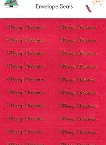 Hobbycraft - A Holly Jolly Christmas - Envelope Seals