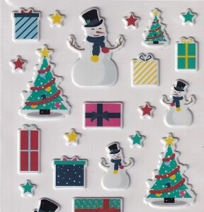 Hobbycraft - A Holly Jolly Christmas - Puffy Stickers
