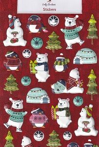 Hobbycraft - Crafty Christmas Pop Up Stickers (Contemporary)