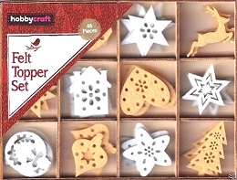 Hobbycraft - Felt Topper Set