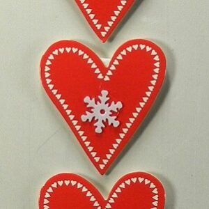 hobbycraft nordic hearts embellishments