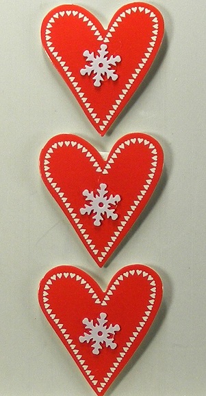 hobbycraft nordic hearts embellishments