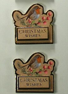 hobbycraft robins sentiment decoupage stickers