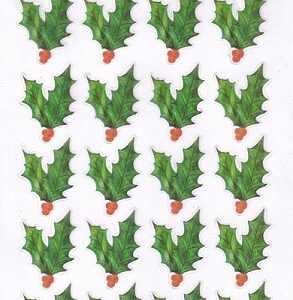 Hobbycraft - Winter Woodland - Christmas Holly Stickers