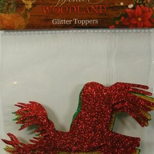 Hobbycraft - Winter Woodland - Glitter Toppers