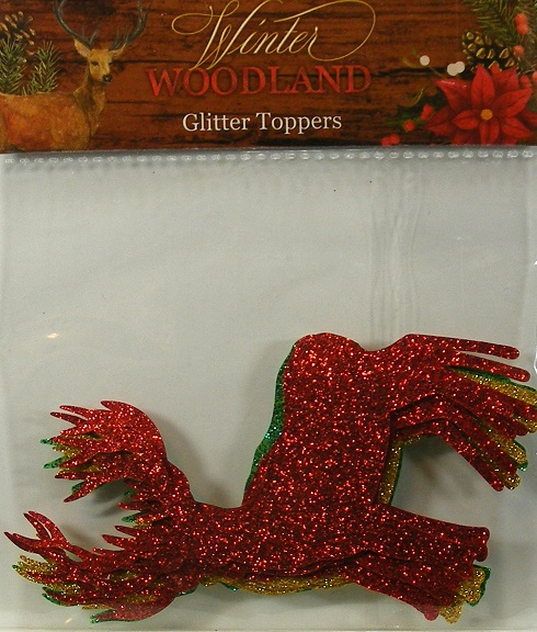 Hobbycraft - Winter Woodland - Glitter Toppers