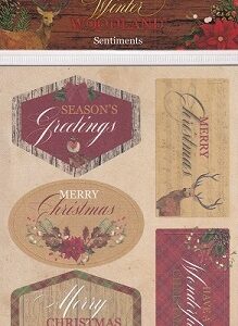 Hobbycraft - Winter Woodland - Sentiments