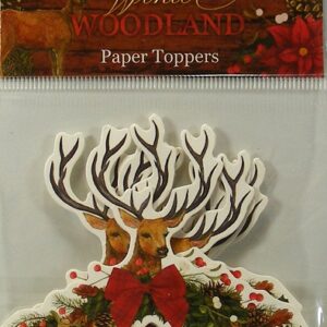 Hobbycraft - Winter Woodland - Stag Paper Toppers