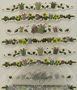 Hobbycraft - Xmas Toppers - Ivy Borders