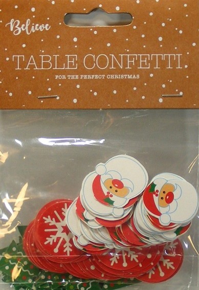ITP International - Believe Christmas Table Confetti