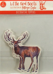Little Red Boots - Large Stag Toppers