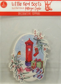 Little Red Boots - Post Box & Presents Toppers