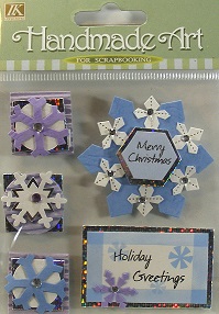 Long King - Snowflake Contemporary Stickers